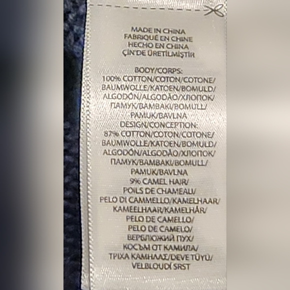 Polo Ralph Lauren 3D Bear Flag Crewneck Sweater. Size Med. Navy. RARE. NEW - Picture 6 of 8